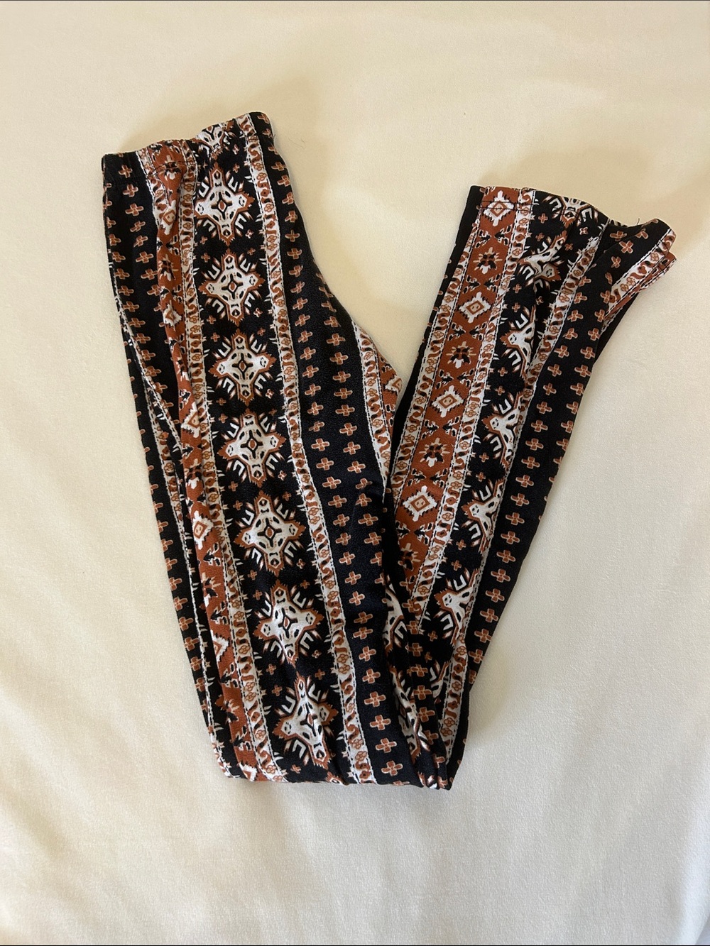 Flared boho leggings